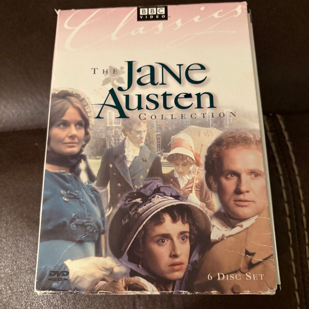 The Jane Austen The Complete Collection DVD BOXSET 6-DISC SET BBC VIDEO‎